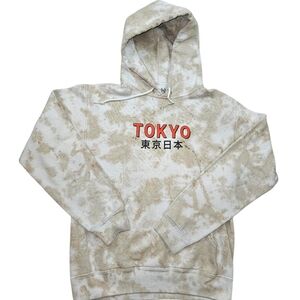 Bowery Supply Co. Tokyo Tiger Men's Tie Dye Hoodie Sweatshirt In S